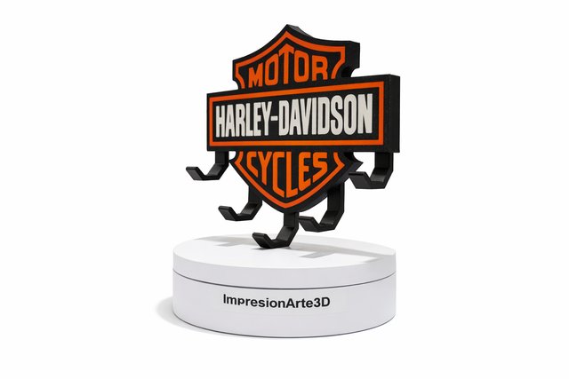 Colgador Llaves Harley Davidson Impresión 3D