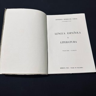 Lengua Española y Literatura-Antonia Horrach Vidal