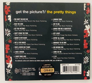 PRETTY THINGS -Ed. Limitada Numerada- CD baño oro