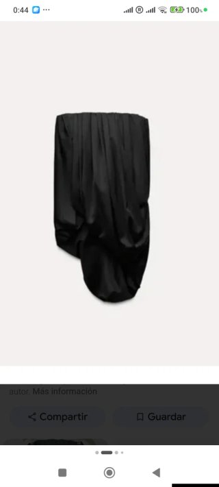 Top bustier negro