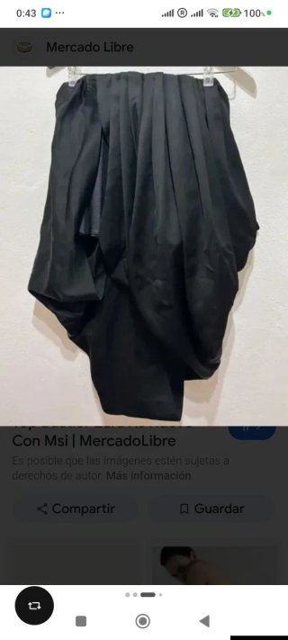 Top bustier negro