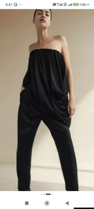 Top bustier negro