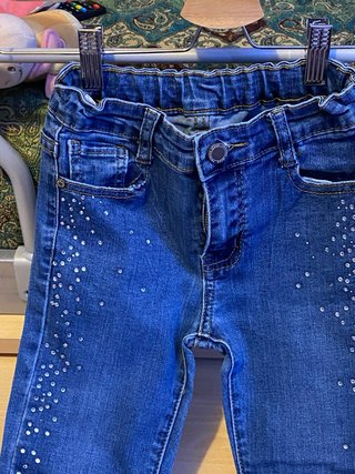 Jeans e salopette bimba 4 pz dai 8 ai 12 anni