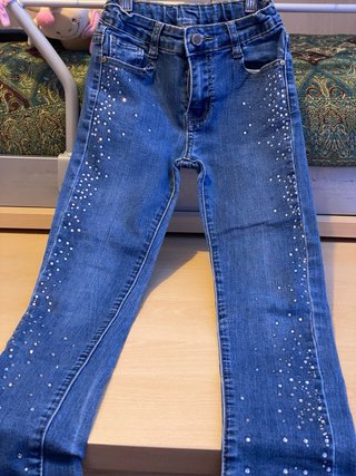 Jeans e salopette bimba 4 pz dai 8 ai 12 anni