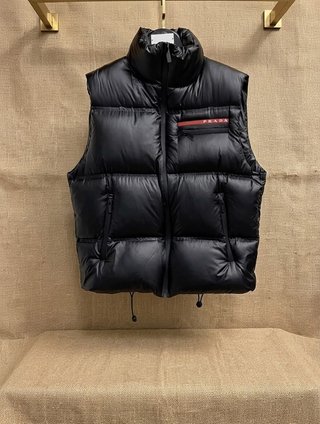 Chaleco Prada acolchado negro talla XL
