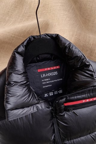 Chaleco Prada acolchado negro talla XL