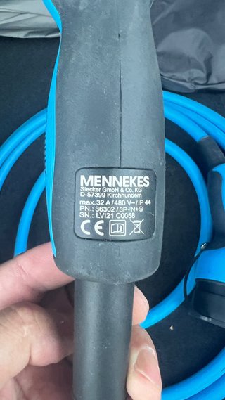 Cable Carga Mennekes Hyundai