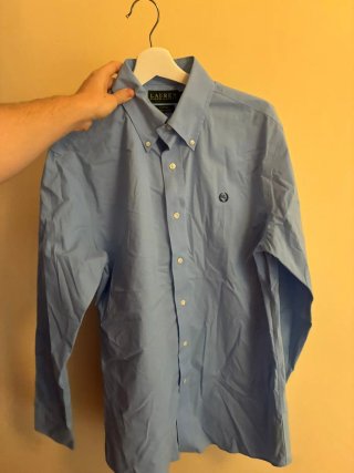 Camisa Polo Ralph Lauren azul