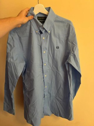 Camisa Polo Ralph Lauren azul