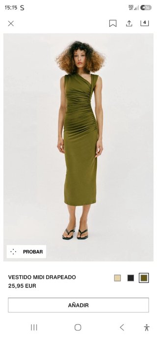 Vestido Zara