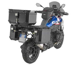 Baúl + Bombin Givi Trekker Outback EVO 58L Negro