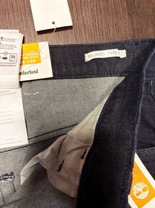 Jeans Timberland Uomo W34 L34 Blu