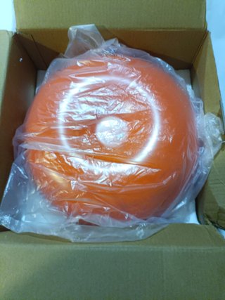 Lámpara seta naranja