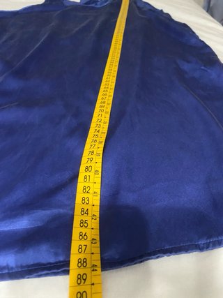 Vestido lencero seda Intimissimi azul Talla M