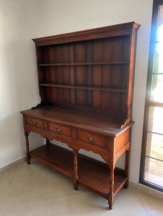 Mueble rústico colonial madera maciza