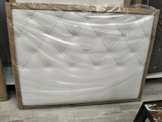 Cabecero de cama tapizado