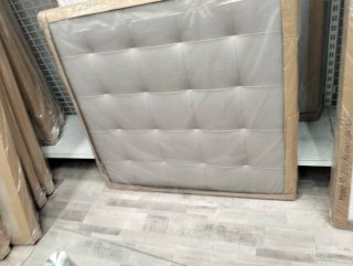 Cabecero de cama tapizado