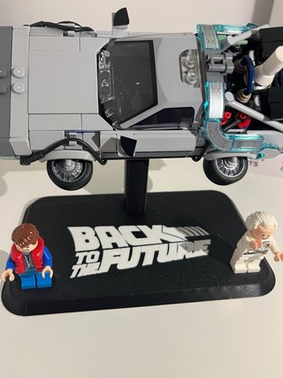 [SKU288] LEGO DeLorean Display Stand