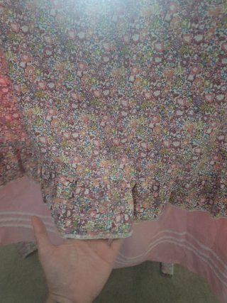 Traje de maga niña floral¹