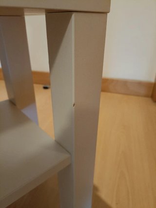 Banco mueble TV Lack blanco