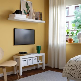 Banco mueble TV Lack blanco