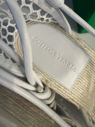 Sandali Bottega Veneta bianchi