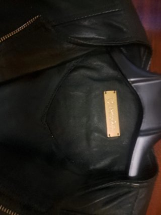 Chaqueta Piel Oveja Negra Massimo Dutti Mujer