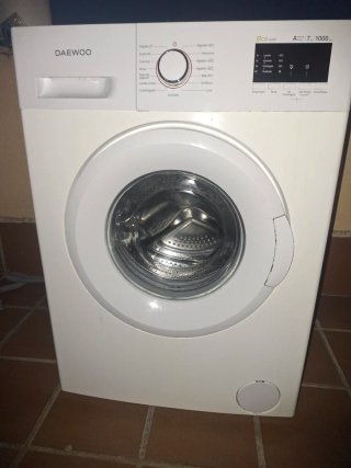 Lavadora Daewoo 7kg 1000rpm