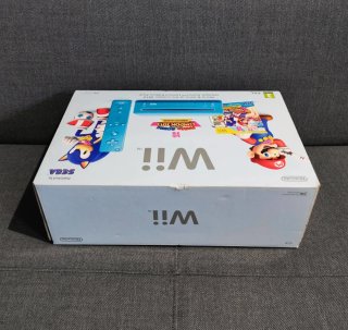 Nintendo Wii Azul Edición Limitada Mario & Sonic