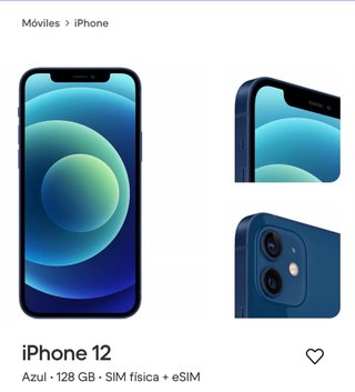 iPhone 12 128GB Azul