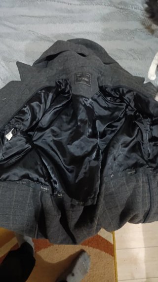 Trenca hombre gris
