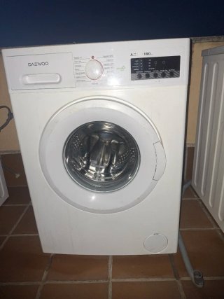 Lavadora Daewoo 1000 rpm 7kg