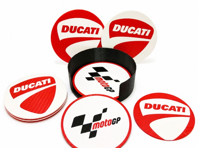 Set Posavasos Ducati & Moto GP