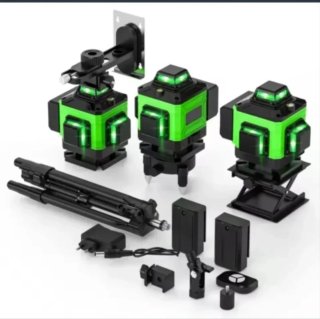 Nivel Láser 4D 16 Líneas Trípode Accesorios
