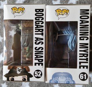 Pack Funko Pop Boggart Snape y Moaning Myrtle