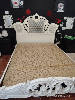 Cama 135 estilo barroco Se vende urgente