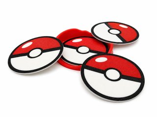 Set 4 Posavasos Poké Ball Pokémon