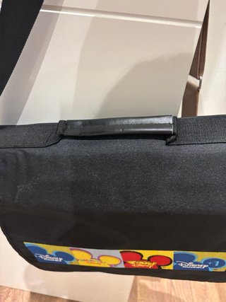 Bolso Portaobjetos Disney Negro Multicolor