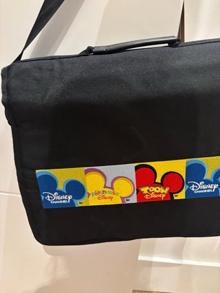 Bolso Portaobjetos Disney Negro Multicolor