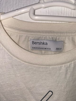 Camiseta Bershka Oversize Estampada Samurai