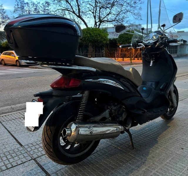 Scooter Piaggio Berberly cruiser 500 Acepto prueba