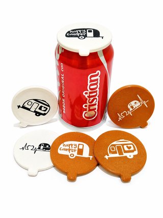 Tappi personalizzati 3D | Confezione da 3 pz