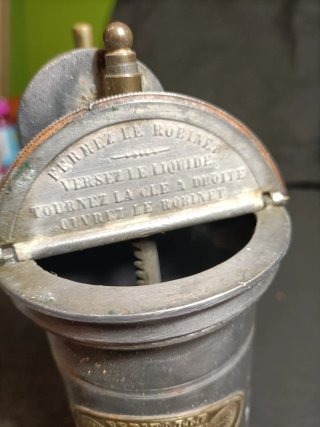 Irrigador Dr. Eguisier Antiguo 1887