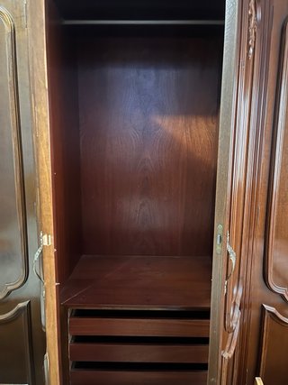 Armario de madera 6 puertas
