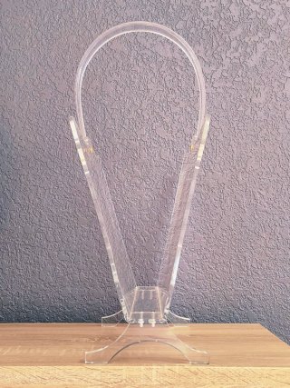 Revistero Metacrilato Vintage 80s Transparente