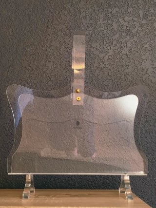Revistero Metacrilato Vintage 80s Transparente