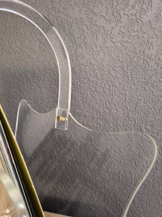 Revistero Metacrilato Vintage 80s Transparente