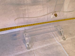 Revistero Metacrilato Vintage 80s Transparente
