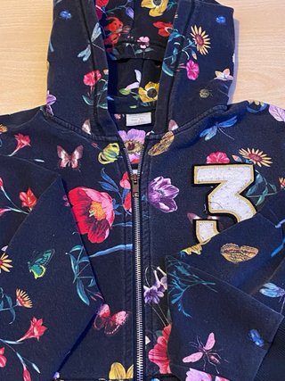 Zara Felpa Bambina 10 Anni Floreale