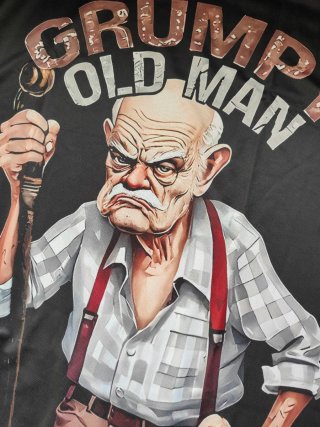 Camiseta Grumpy Old Man Talla 4XL